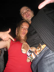Michael Caselli and his Full Tilt bear